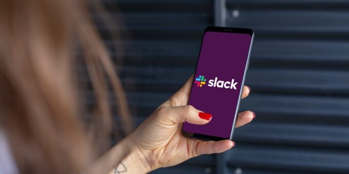 Slack mobile app