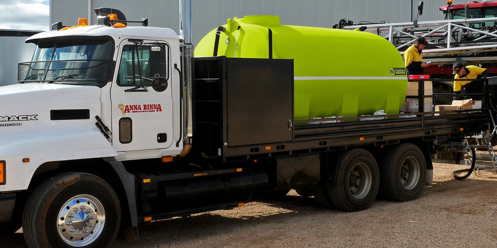 Trucking Industry with Cartage Tanks