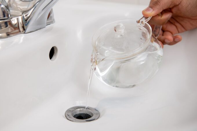 The Hot Water Trick for Drain